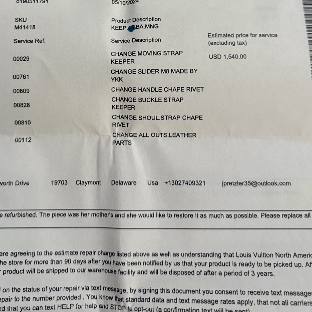 Louis Vuitton  Monogram Keepall Size 50 Travel Duffle Bag - Picture 14 of 16